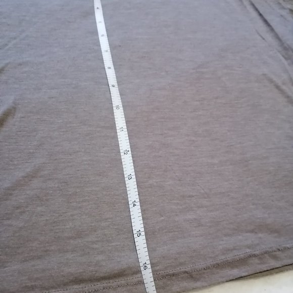 Costa Blanca, size S, beige semi-sheer top - Picture 5 of 9